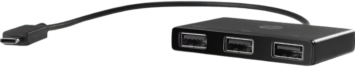 Adapter HP USB Type-C do USB Type-A Black (Z6A00AA) - obraz 3