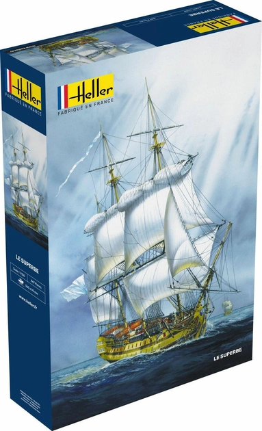 Model do składania Heller Sailing Ship Le Superbe skala 1:150 (3279510808957) - obraz 1