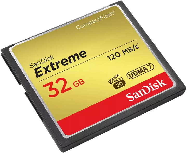 Karta pamięci SanDisk Extreme CompactFlash 32 GB (SDCFXSB-032G-G46) - obraz 1
