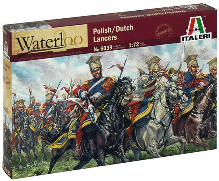 Model do składania Italeri Dutch-Polish Red Lancers skala 1:72 (8001283060394) - obraz 1