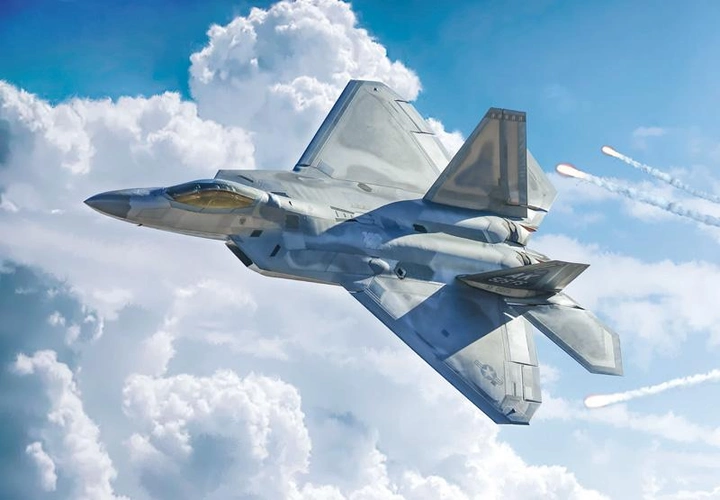 Model do składania Italeri F-22A Raptor skala 1:48 (8001283028226) - obraz 2