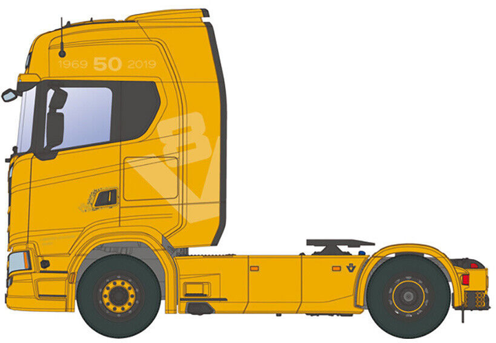 Збірна модель Italeri Scania S730 Highline 4 x 2 масштаб 1:24 (8001283039277) - зображення 3