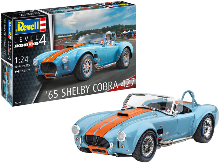 Збірна модель Revell 65 Shelby Cobra 427 масштаб 1:24 (4009803077086) - зображення 1