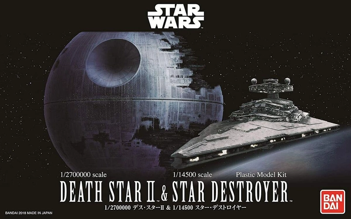 Model do składania Revell Star Wars Death Star II Star Destroyer skala 1:14500 (4009803012070) - obraz 1
