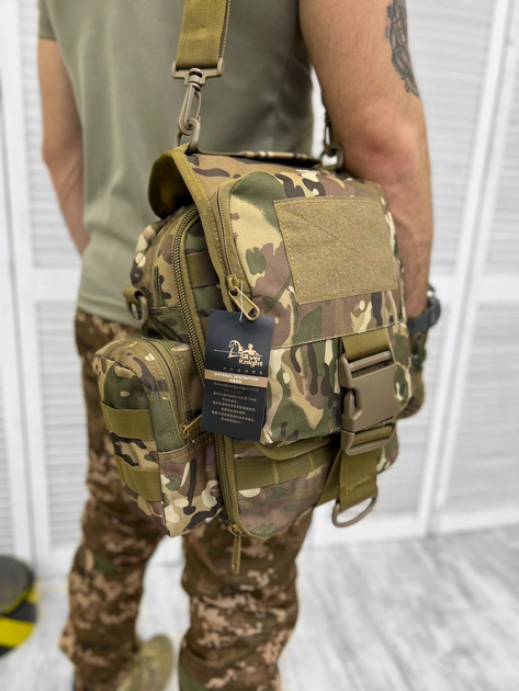 Сумка через плече тактична Tactical Bag Multicam - изображение 2