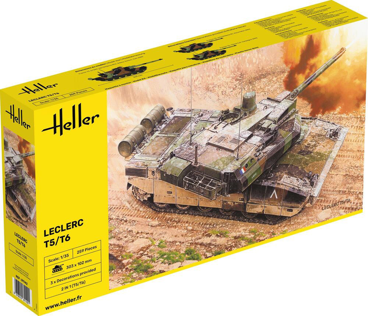 Model do składania Heller Leclerc T5/T6 skala 1:35 (3279510811421) - obraz 1