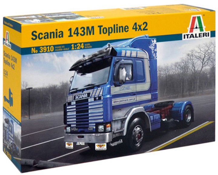 Збірна модель Italeri Scania Scania 143M Topline 4 х 2 масштаб 1:24 (8001283039109) - зображення 1