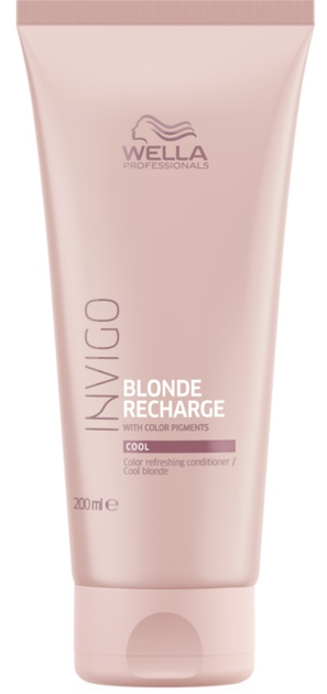 Кондиціонер для волосся Wella Professionals Invigo Blonde Recharge Cool Color Refreshing Conditioner 200 мл (4064666043746) - зображення 1