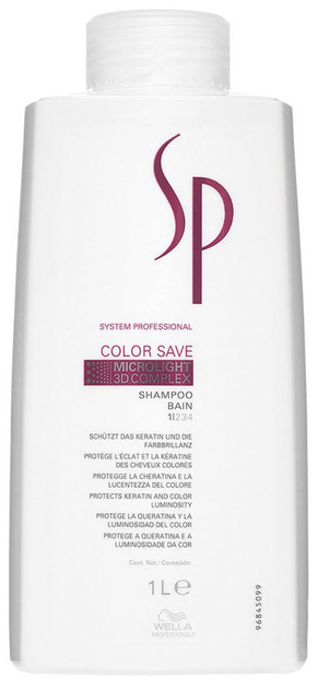 Szampon Wella Professionals SP Color Save Shampoo 1000 ml (4015600112493) - obraz 1