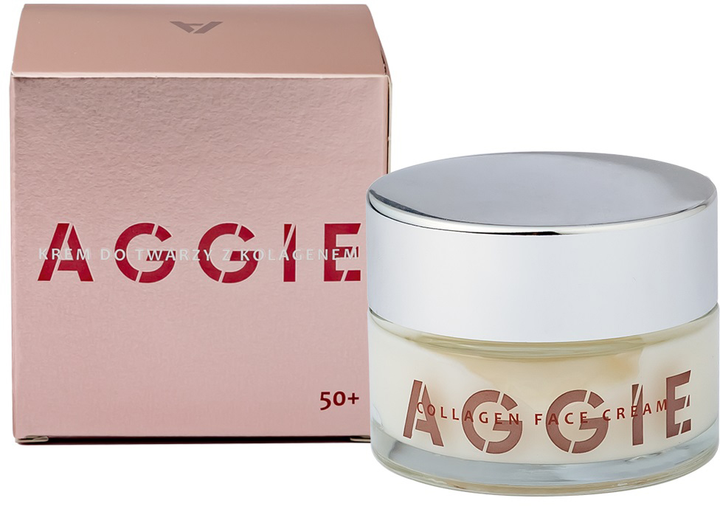 Крем для обличчя Aggie 50+ для зрілої шкіри з колагеном і гіалуроновою кислотою 50 мл (5903949444575) - зображення 1