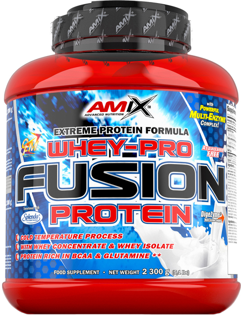 Протеин Amix Whey-Pro Fusion 2300 г Banana (8594159532984) – фото ...