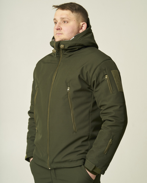Куртка зимняя мужская UKM зеленая XXL от продавца: Garment Guild – в ...