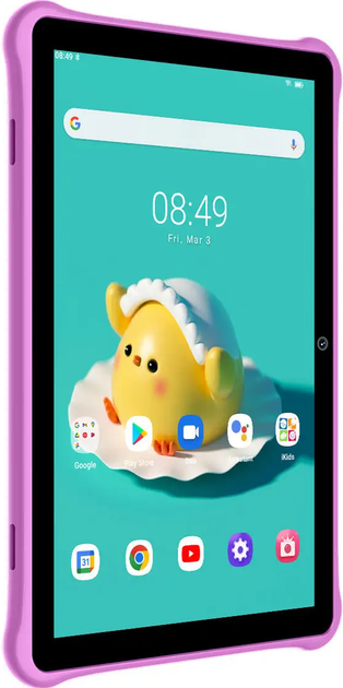 Планшет 10.1" Blackview Tab A7 3/64Gb 4 ядра Android 12 6580mAh Розовый Factory Recertified - изображение 3