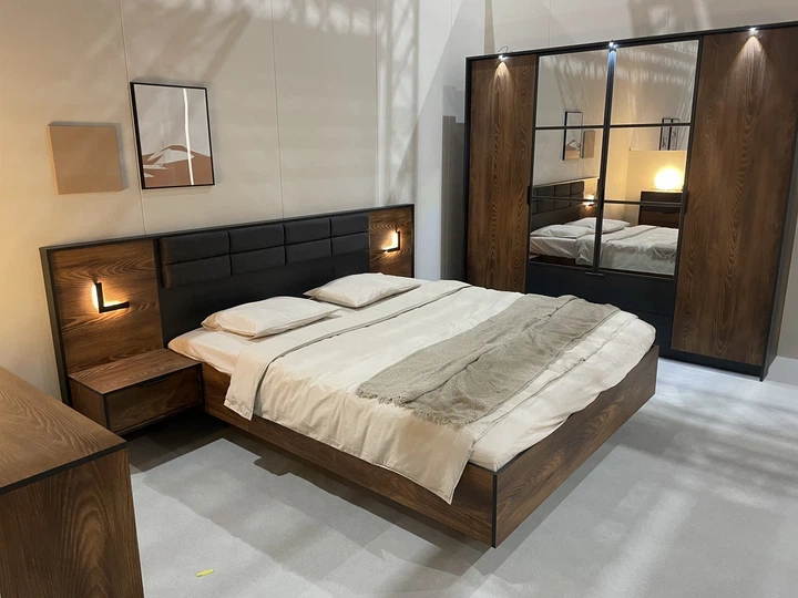 Набір меблів у спальню Milton Каштан/антрацит - изображение 10