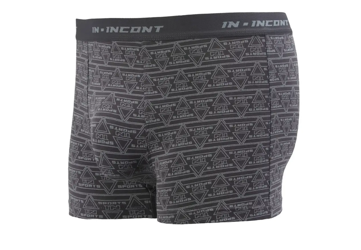 Мужские трусы IN.INCONT стрейчевые 2XL р. 48-50 Серый (9102) - Фото 1 Мужские трусы IN.INCONT стрейчевые 2XL р. 48-50 Серый (9102) - изображение 1