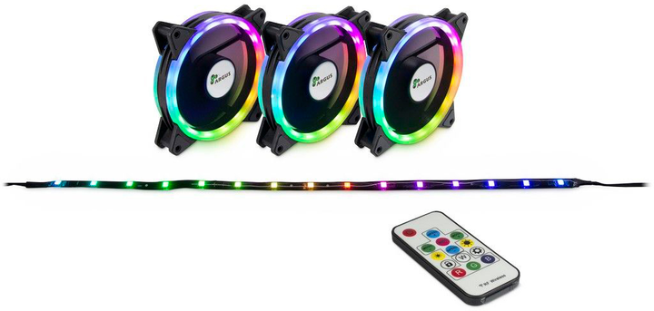 Кулер Argus RS-04 3 x 120 RGB (88885481) - зображення 1