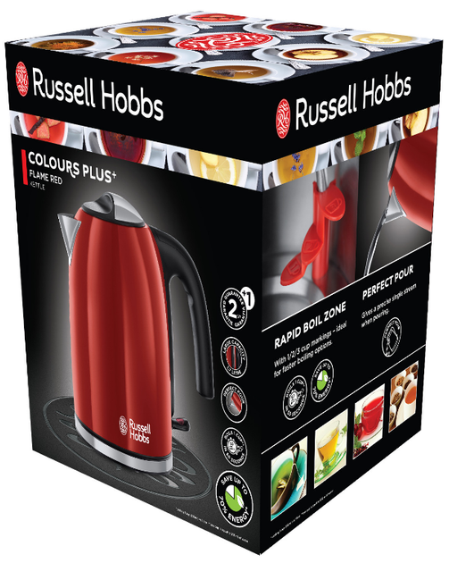 Электрочайник RUSSEL HOBBS 20412-70 - Фото 8 Электрочайник RUSSEL HOBBS 20412-70 - изображение 8