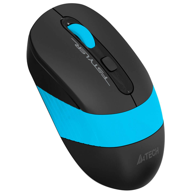 Мышка A4Tech FG10 Black/Blue USB - изображение 2
