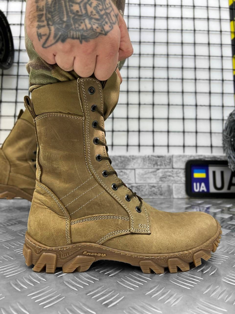 Тактичні берці Tactical Combat Boots Coyote 45 - зображення 1