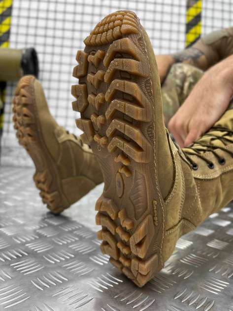 Тактичні берці Tactical Combat Boots Coyote 45 - изображение 2