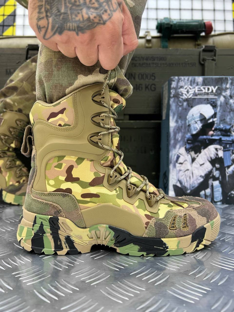 Тактичні берці Tactical Combat Boots Multicam 44 - зображення 1