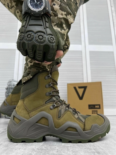 Тактичні берці Vaneda Duty Boots Olive 45 - изображение 1