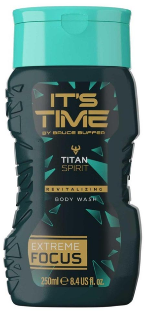 Гель для душу It's Time Titan Spirit Парфумований 250 мл (5060648120367) - зображення 1