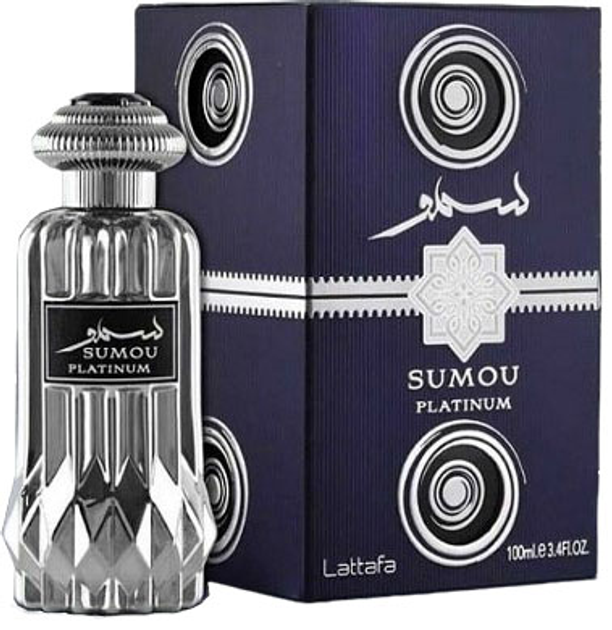 Woda perfumowana męska Lattafa Sumou Platinum 100 ml (6291108731031) - obraz 1