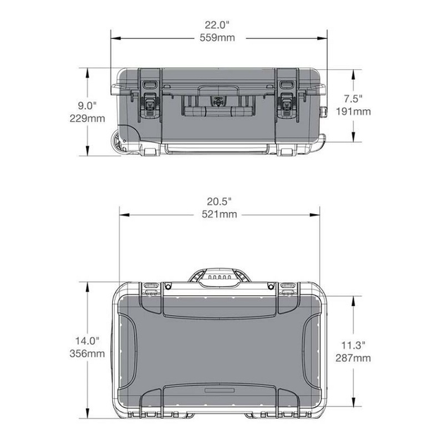 Кейс 935 case (пена + LIDO) - Silver - изображение 2