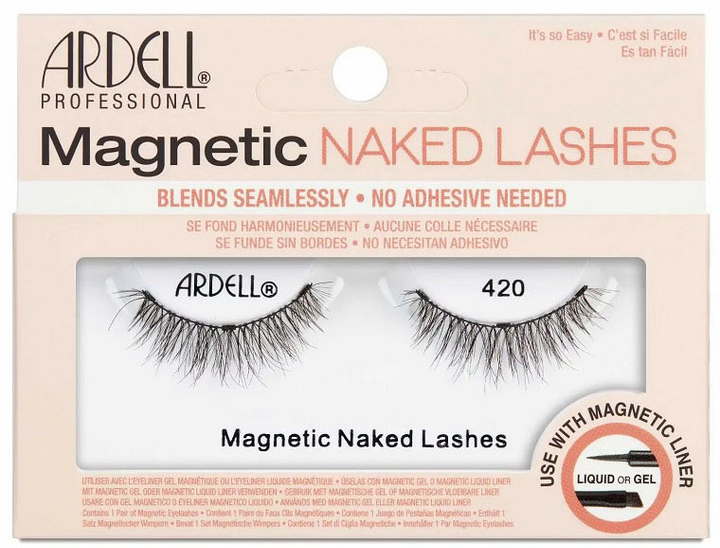 Rzęsy sztuczne Ardell Magnetic Naked Lashes magnetyczne 420 Black (74764649256) - obraz 1