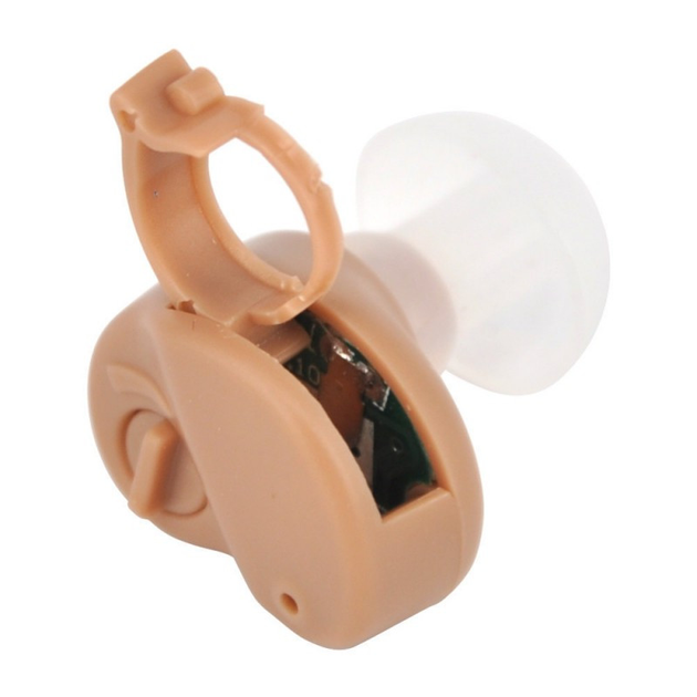 Слуховой аппарат внутриушной Xingma 900A Усилитель слуха в боксе для хранения - изображение 1