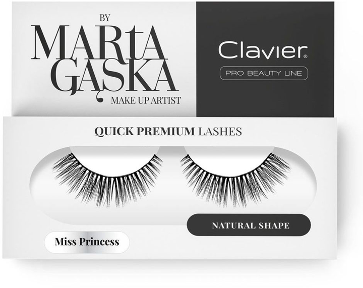 Rzęsy Clavier Quick Premium Lashes na pasku Miss Princess 823 (5907465652612) - obraz 1