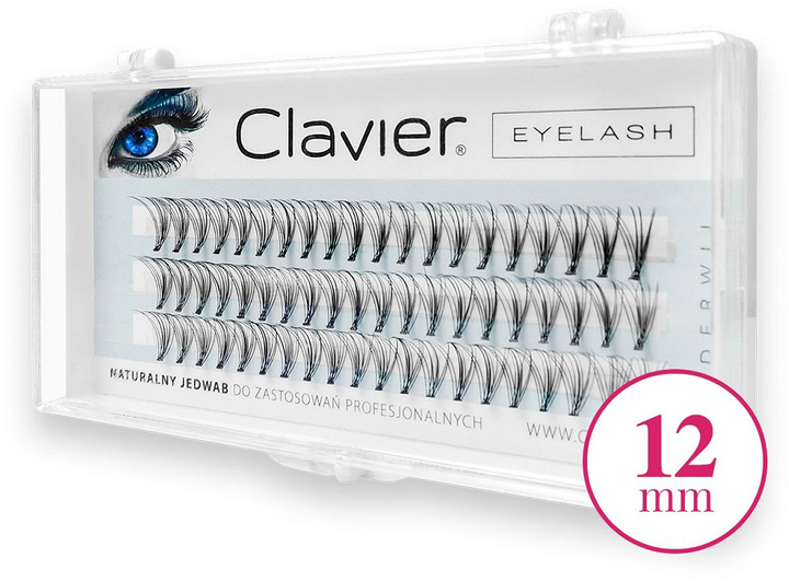 Пучки вій Clavier Eyelash 12 мм (5907565674316) - зображення 1