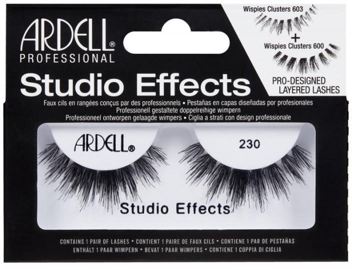 Штучні вії Ardell Studio Effects 230 Black (74764664808) - зображення 1