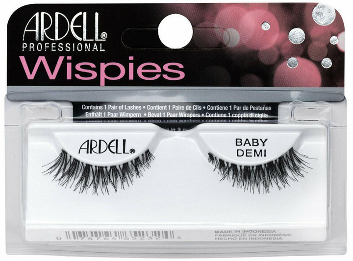 Rzęsy sztuczne Ardell Wispies Baby Demi Black 1 para (74764652324) - obraz 1