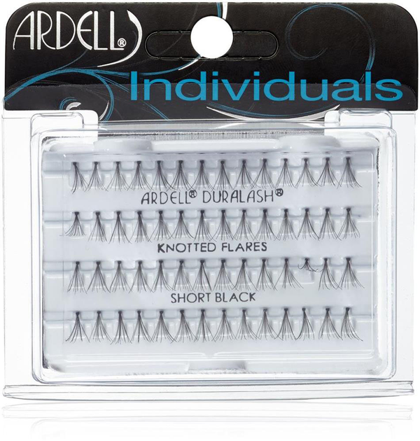 Пучки вій Ardell Individual Knotted Short Black 56 шт (74764301109) - зображення 1