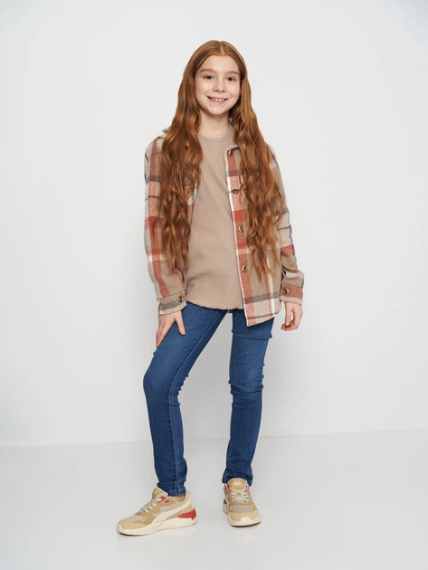 Подростковые джинсы для девочки Levi's 711 Skinny Fit Jeans 4E1613-M1N 146-152 см (12А) (3665115024241) - изображение 2