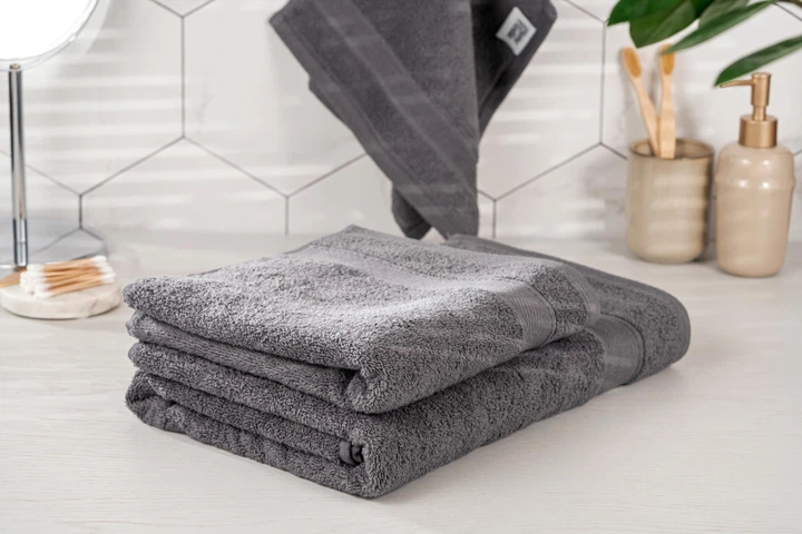 Полотенце махровое Ardesto SuperSoft ART-2230-MС 50х30 см графитовое - изображение 7
