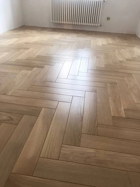 Паркет дубовий Селект 400×65×22мм кв. м. без покриття - изображение 2