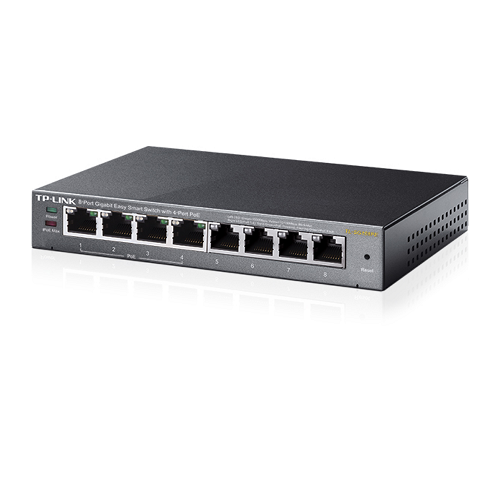 Коммутатор TP-Link TL-SG108PE управляемый 8x10/100/1000 RJ45 - изображение 2