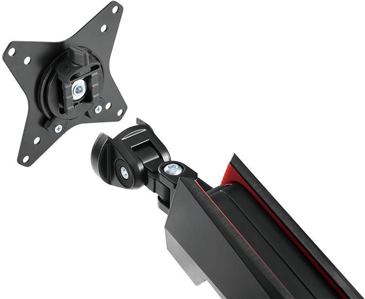 Uchwyt Logilink BP0092 do dwóch ekranów 17-32" Gaming (4052792058116) - obraz 3