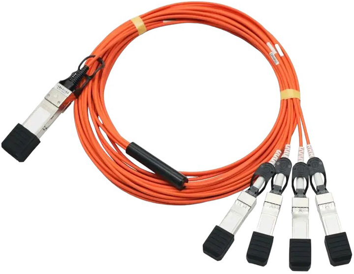 Кабель Cisco 40GBASE Active Opt QSFP to 4SFP 10m (QSFP-4X10G-AOC10M) - зображення 1