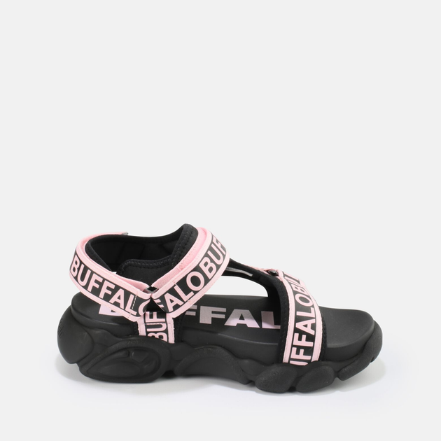Жіночі сандалі Buffalo Calzature 1602069 37 Чорний/Рожевий (4061516513312) - зображення 1