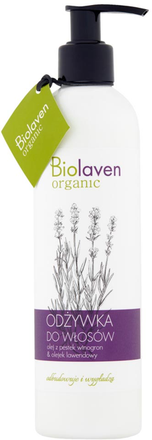 Odżywka do włosów Biolaven olej z pestek winogron oraz lawendy 300 ml (5902249010466) - obraz 1