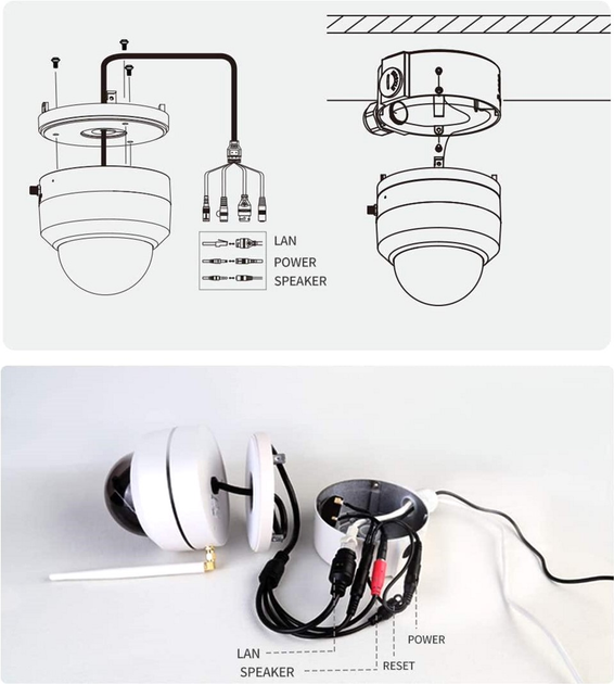 Водонепроникна розподільна коробка Foscam FABD4 White (FABD4-W) - зображення 3