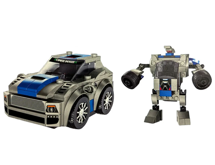 Конструктор Great Friend Трансформер 4в1 City, 481 деталь