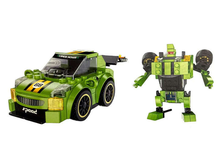 Конструктор Great Friend Трансформер 4в1 City, 481 деталь