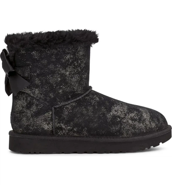 Женские угги UGG на подкладке из искусственного меха 1159795477 (Черный, 40) - изображение 3