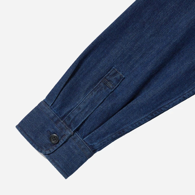 Джинсовая куртка мужская Uniqlo 694778482 S Синяя (1159795280) - изображение 10