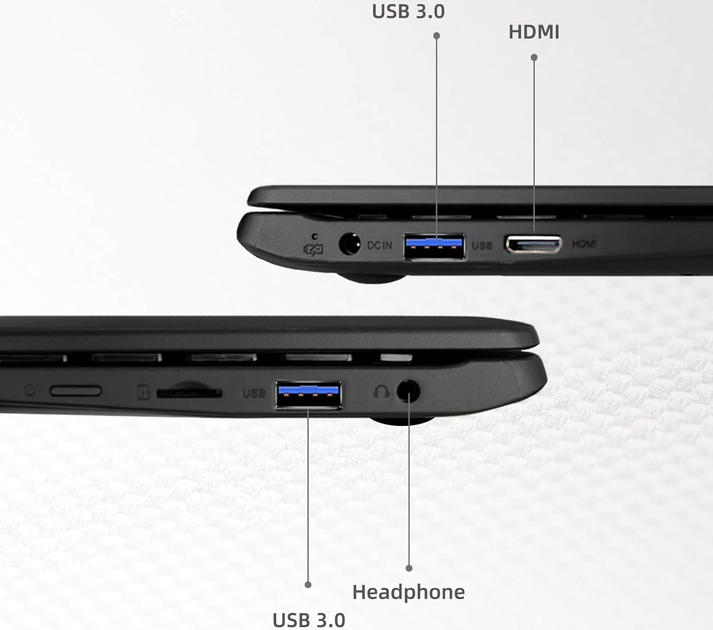 Ноутбук 11.6" ‎WIN Novo ‎K118 Intel Celeron N4000 RAM 4GB eMMC 64GB Windows 10 - изображение 6